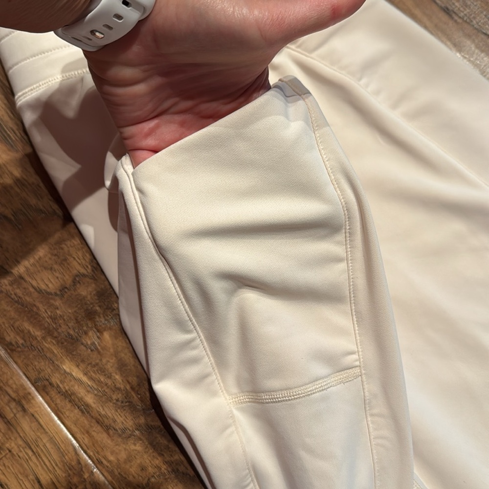 Fabletics Cream Joggers - Picture 5 of 5